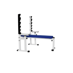 Скамья для жима лежа с подстраховкой MironFit Rk-01 (Серия РЕКОРД), фото 1