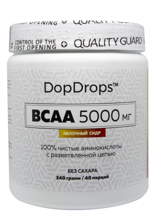 BCAA 5000мг 40serv Яблочный сидр, фото 2