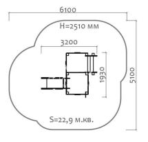 Игровой комплекс 070281.21 H=650 для детей 2-4 года для уличной площадки Игровой комплекс 070281.21 H=650 для детей 2-4 года для уличной площадки