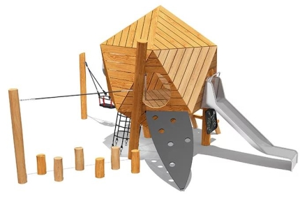 Игровой комплекс Эко VST 0024/8 для детской площадки, фото 2