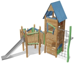 Игровой комплекс Эко 071103 для детской площадки, фото 2
