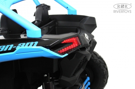Детский электромобиль BRP Can-Am Maverick (У111УУ)синий Y111YY, фото 10