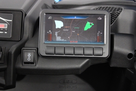 Детский электромобиль BRP Can-Am Maverick (У111УУ)синий Y111YY, фото 9