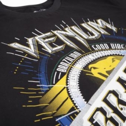 Футболка Venum "Keep Rolling" T-shirt - Black, фото 2