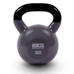 Гиря BRONZE GYM в виниловой оболочке 32 кг