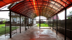 Навес из поликарбоната, фото 1