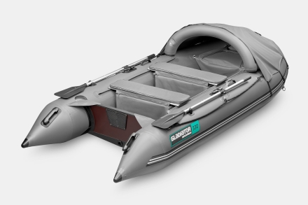 Gladiator C 330 AL ACTIVE Темно-серый моторная лодка ПВХ Алюминиевый пайол, фото 2