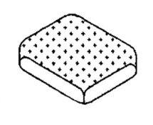 SBK1600 подушка сиденье SBK1600 подушка сиденье