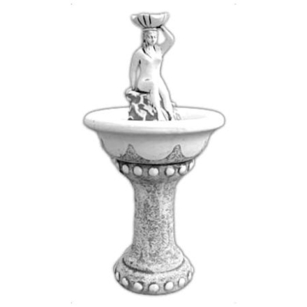 Фонтан современный "Девушка с лилией" артикул 986, фото 1