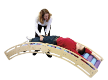 Горка Радуга для ЛФК с роликами Горка Радуга для ЛФК с роликами