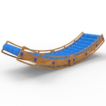 Горка Радуга для ЛФК с роликами Горка Радуга для ЛФК с роликами