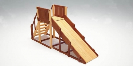 Зимняя горка Зима-2, фото 1