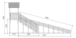 Зимняя горка Савушка Зима 8/1 (Серый Индиго), фото 6
