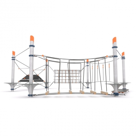 Канатная конструкция для лазания-06.02, фото 2