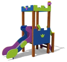 Игровой комплекс 070280.21 H=650 для детей 2-4 года для уличной площадки Игровой комплекс 070280.21 H=650 для детей 2-4 года для уличной площадки