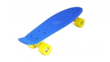 Скейт пластиковый 22х6", темно-синий Скейт пластиковый 22х6", темно-синий