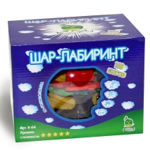 Шар-лабиринт 168 шагов "Дыня", диам. 22 Шар-лабиринт 168 шагов "Дыня", диам. 22