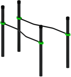 Воркаут ЛОВ 108 зеленый ВТ 102.05-02, фото 4