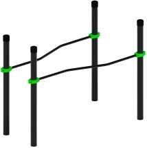 Воркаут ЛОВ 108 зеленый ВТ 102.05-02