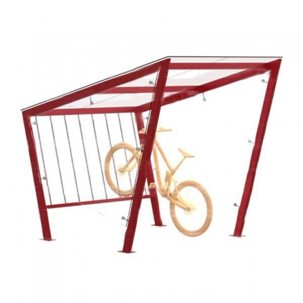Современный навес для велопарковки ВН-2, фото 1