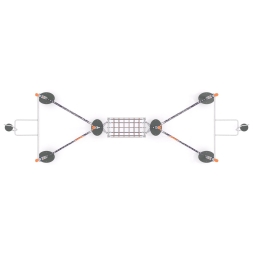 Канатная конструкция для лазания-07.01, фото 3