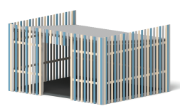 Теневой навес Аврора ТН-16 6х5 для детской площадки, фото 1 Теневой навес Аврора ТН-16 6х5 для детской площадки, фото 1