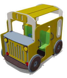 Игровой комплекс Джип ВСТ 1126 для детской площадки, фото 1 Игровой комплекс Джип ВСТ 1126 для детской площадки, фото 1