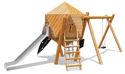 Игровой комплекс Эко VST 0024/4 для детской площадки, фото 1
