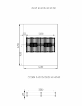Пергола с диваном Гармония уюта-1 (с поликарбонатом)