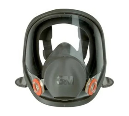 Полнолицевая маска 3M 6800 6000, размер M, без фильтров 7100015051, фото 2