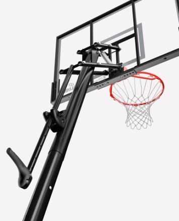 Баскетбольная стойка мобильная, акрил Spalding 54’ Gold Portable арт 6A1746CN, фото 3