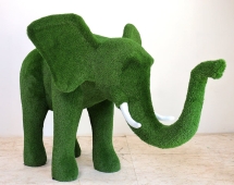 Топиари слон Бонн - газон Eco Топиари слон Бонн - газон Eco