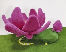 Топиари Один лотос - газон Eco