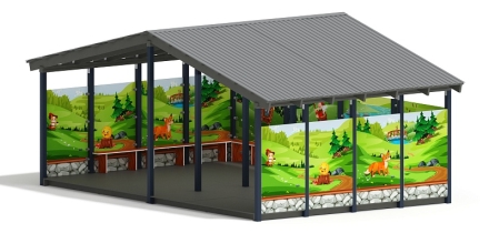 Теневой навес (В гостях у сказки) - МФ 70.6.4-12, фото 2