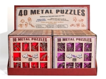 Набор из 10 металлических головоломок (синий) / 10 Metal Puzzles blue set Набор из 10 металлических головоломок (синий) / 10 Metal Puzzles blue set