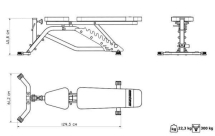 Скамья регулируемая, полупрофессиональная Marbo Sport  MS-L101