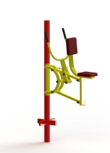 Уличный тренажер "Тяга горизонтальная одинарная" ТУ-16