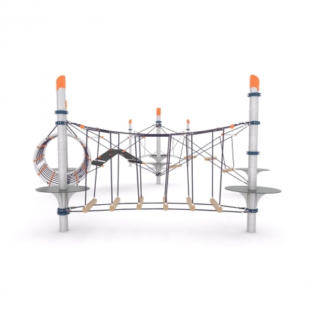 Канатная конструкция для лазания-07.02, фото 1