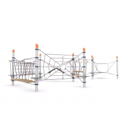 Канатная конструкция для лазания-07.02, фото 2