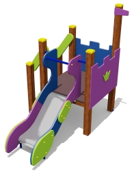 Игровой комплекс 070279.21 для детей 2-4 года для уличной площадки, фото 1