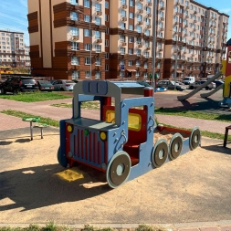 Игровой комплекс Грузовичок-песочница ВСТ 1125 для детской площадки, фото 3 Игровой комплекс Грузовичок-песочница ВСТ 1125 для детской площадки, фото 3