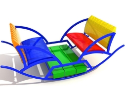 Качалка Лодочка для детской площадки, фото 2 Качалка Лодочка для детской площадки, фото 2