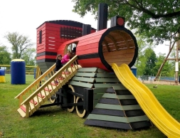 Игровой комплекс TORUDA WOOD Большой поезд, фото 6 Игровой комплекс TORUDA WOOD Большой поезд, фото 6
