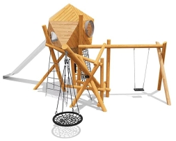 Игровой комплекс Эко VST 0024/3 для детской площадки, фото 2