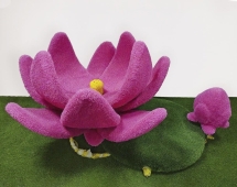 Топиари Лотос с бутоном- газон Eco