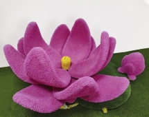 Топиари Лотос с бутоном- газон Eco