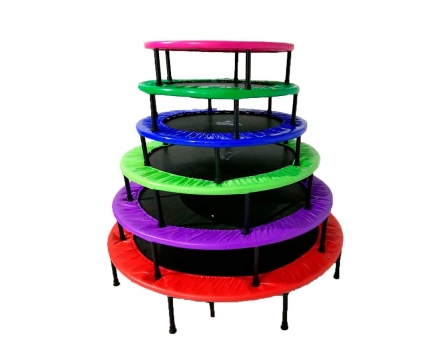 Батут DFC JUMP SUN 60&#039; красный, б/сетки (152см), фото 3