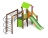 Детская игровая площадка Лукоморье ДИК 2.25.05-01.С H=1200, металлический скат