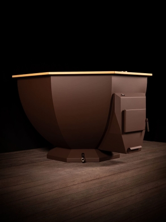 Банный чан KELLEK Savanna AISI 201 на 4-5 человек, фото 1