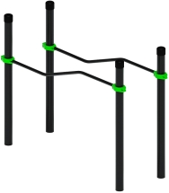Воркаут ЛОВ 108 зеленый ВТ 102.06-02